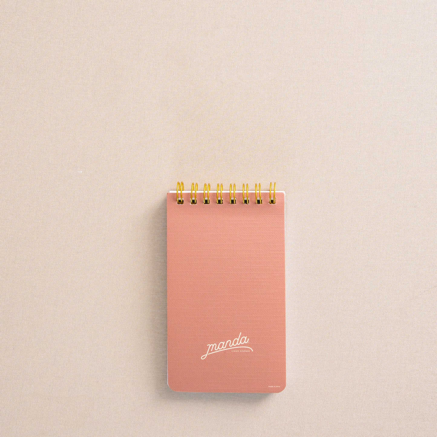 Pink Meadow Mini Notebook