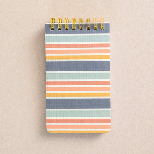 Bright Stripes Mini Notebook