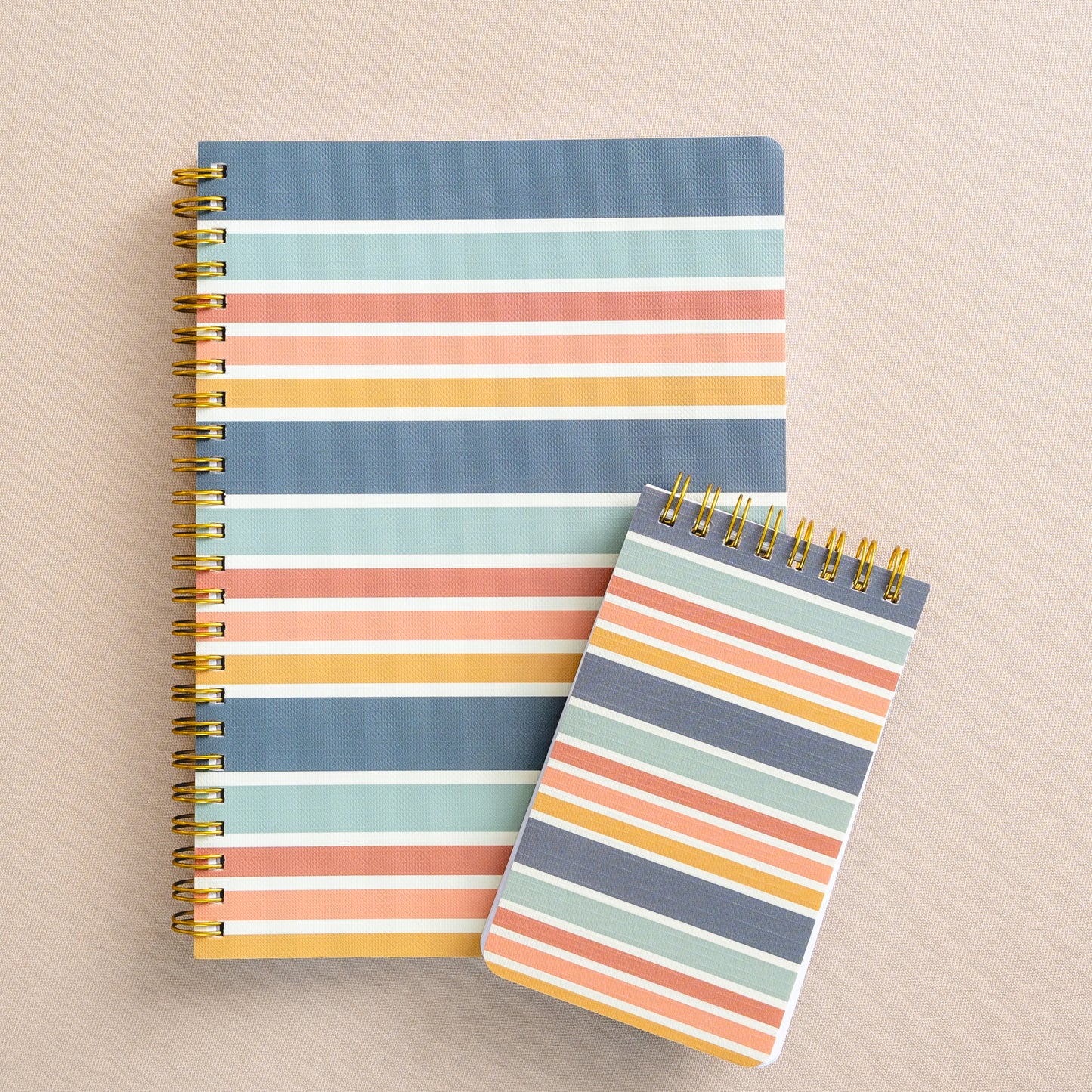 Bright Stripes Mini Notebook