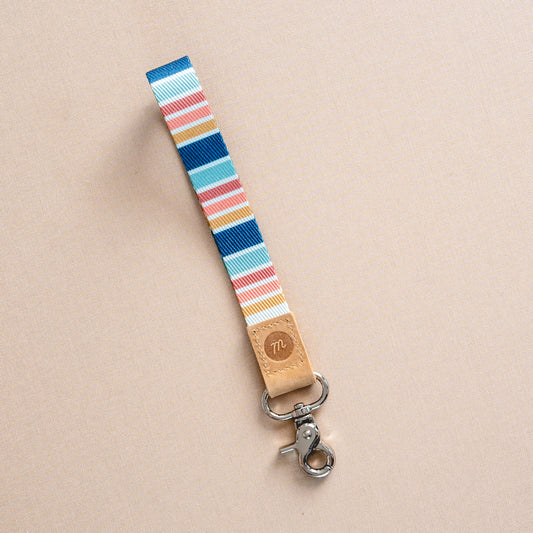 Bright Stripe Wrist Lanyard